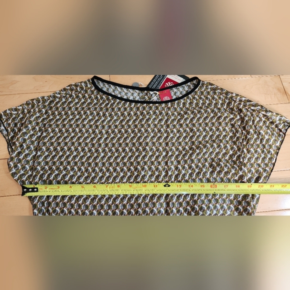 MICHELLE WINDHEUSER Mixed fabric dress in size 6 - Picture 11 of 16